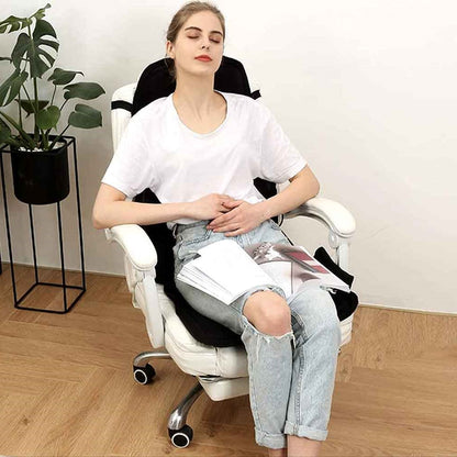 Niki | 8-Mode Heated Massage Chair Pad for Back, Neck & Full-Body Relaxation – Perfect for Car & Home