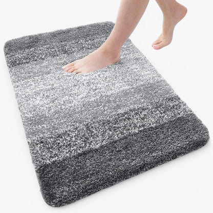 Niki | Non-Slip Bath Mat with Graduated Stripes for Absorbency