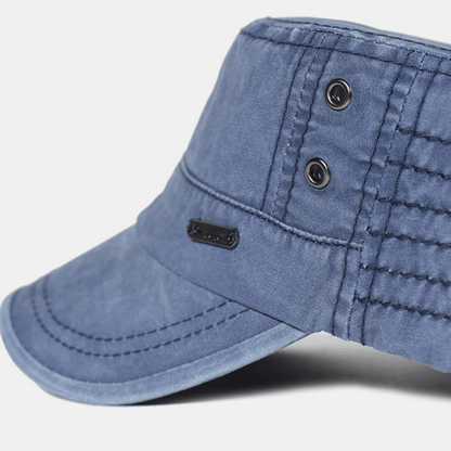 Niki | Adjustable Men's Hat Made of Cotton with Military Design