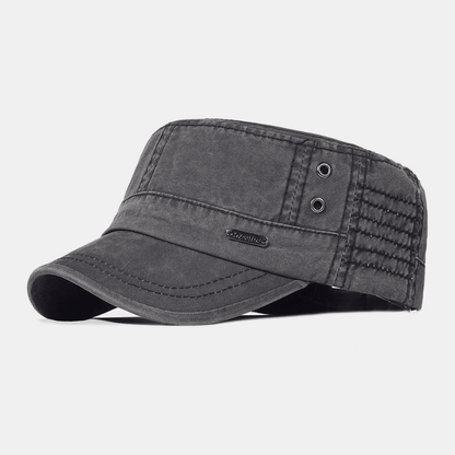 Niki | Adjustable Men's Hat Made of Cotton with Military Design