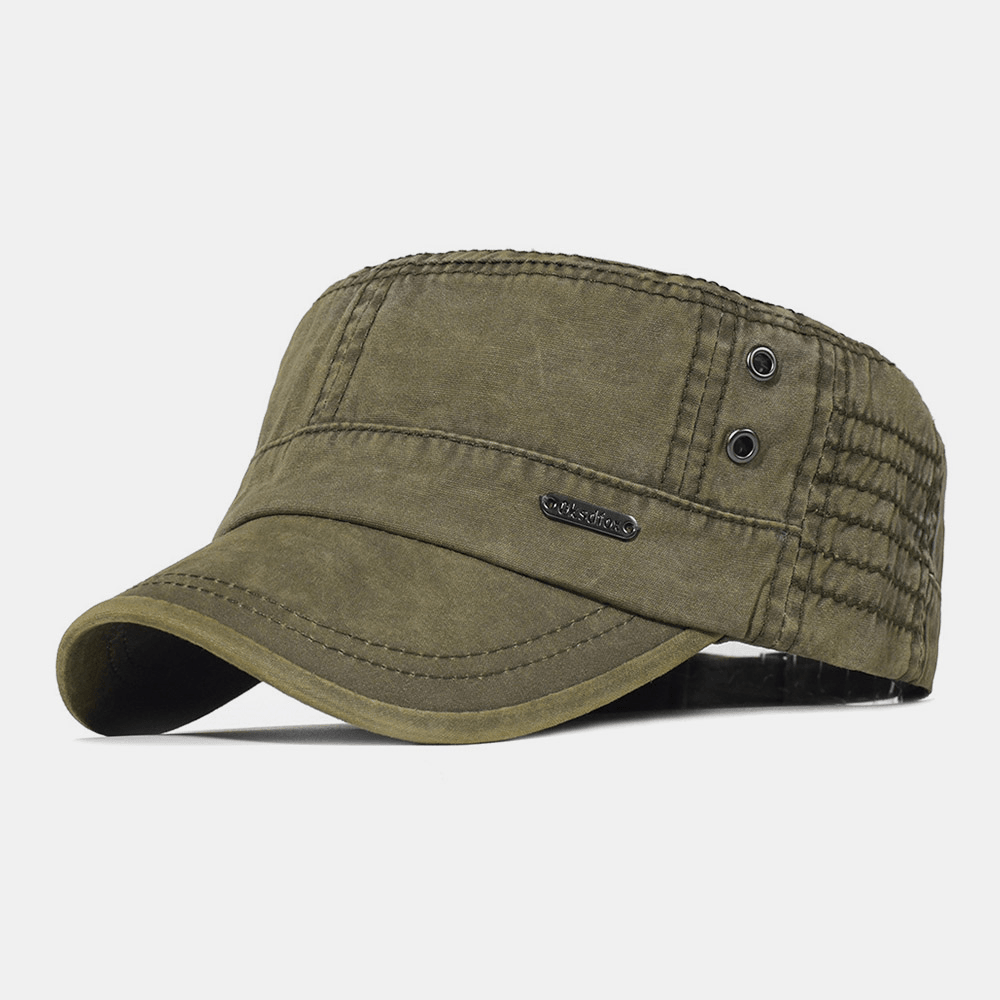 Niki | Adjustable Men's Hat Made of Cotton with Military Design