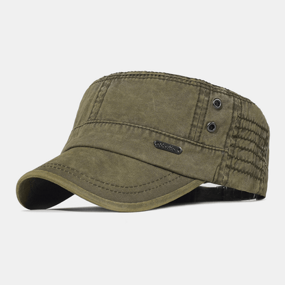 Niki | Adjustable Men's Hat Made of Cotton with Military Design