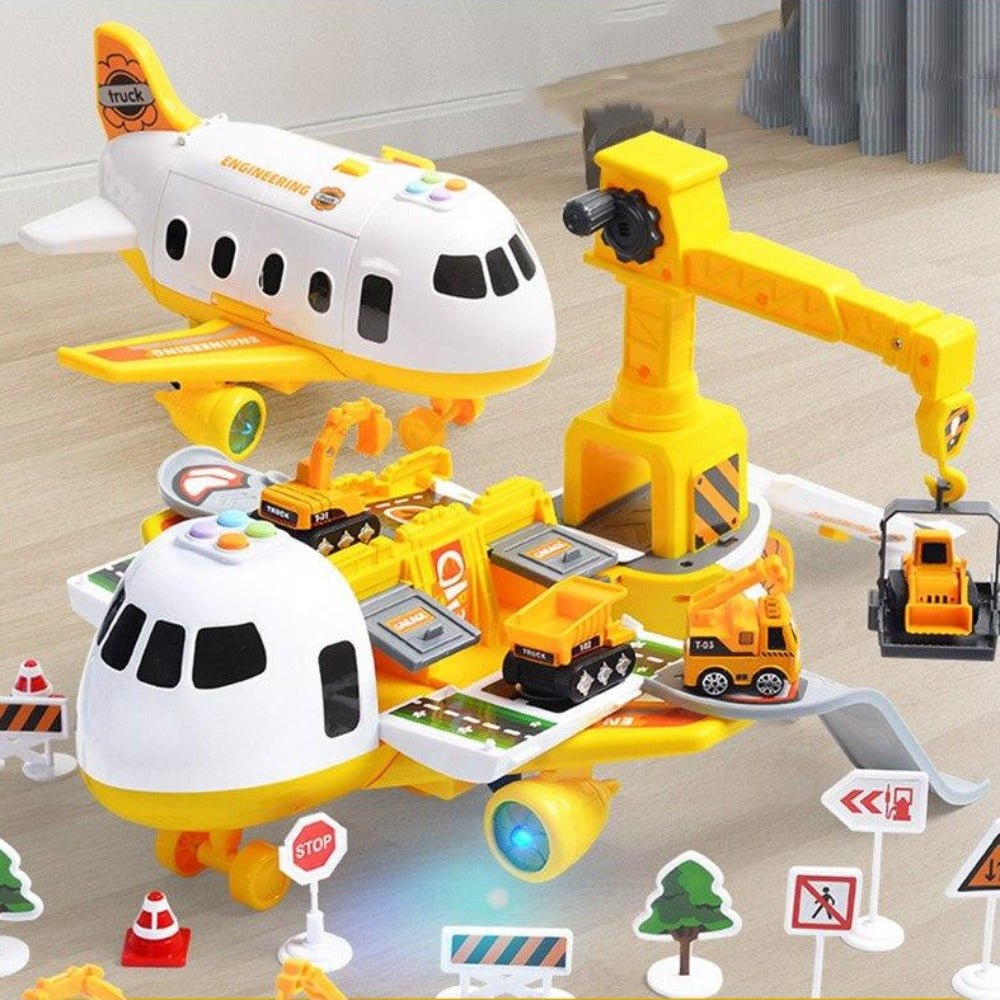Niki | Adventure Airplane & Vehicle Toy Set | Durable, Non-Toxic & Educational Play for Kids