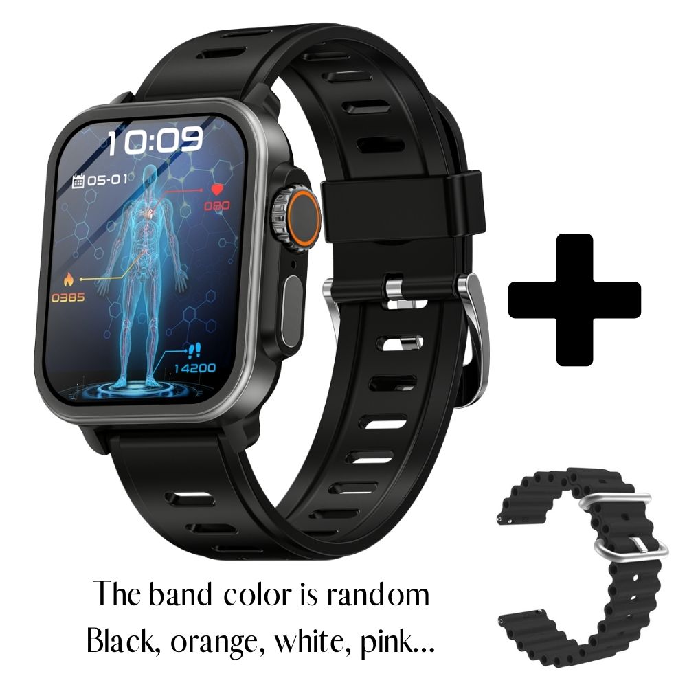 Niki | Blood Glucose Blood Pressure Blood Oxygen Sleep Monitor Waterproof Smartwatch