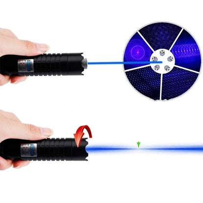 Niki | Blue Laser Pointer | 450nm High Power Beam | 5000m+ Tactical Range | Focus Adjustable