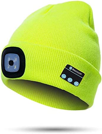 Niki | Illuminated Beanie with Bluetooth Headphones