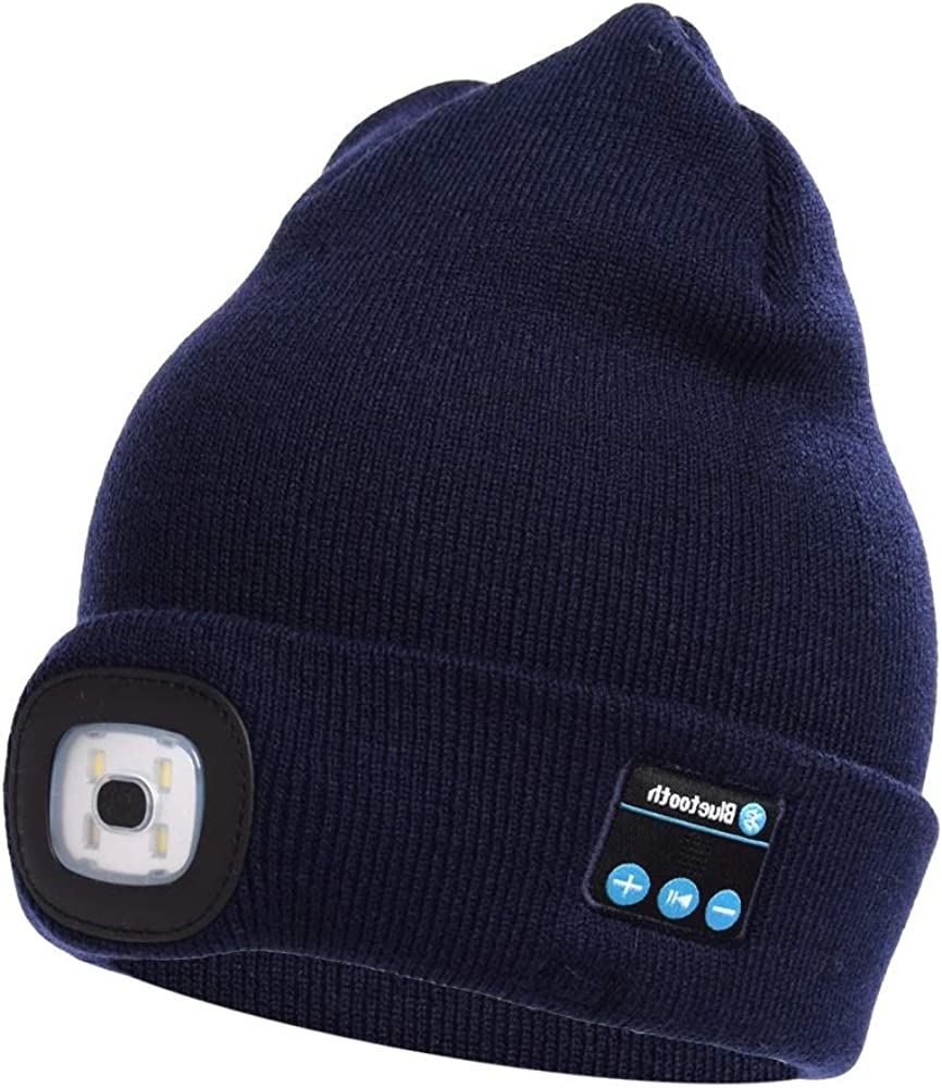 Niki | Illuminated Beanie with Bluetooth Headphones