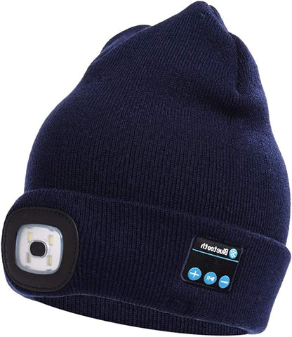 Niki | Illuminated Beanie with Bluetooth Headphones