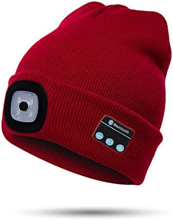 Niki | Illuminated Beanie with Bluetooth Headphones