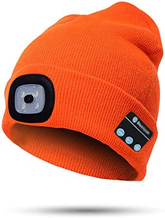 Niki | Illuminated Beanie with Bluetooth Headphones