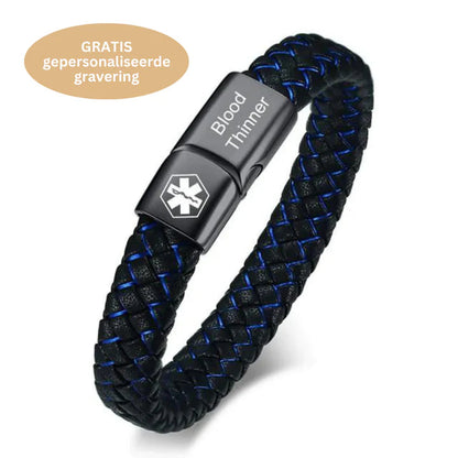 Niki | Braided Diabetic Medical Alert Wristband