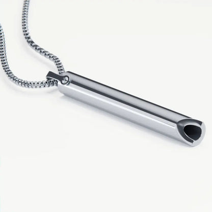 Niki | Breathing chain made of stainless steel – For quitting smoking & stress relief