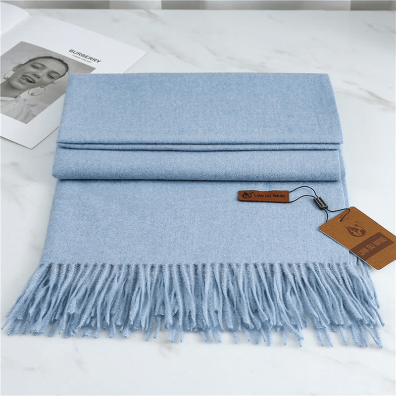 Niki | Cashmere Scarf with Tassels for Warmth and Elegance