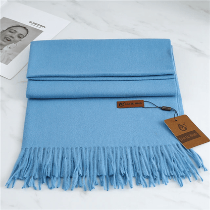 Niki | Cashmere Scarf with Tassels for Warmth and Elegance