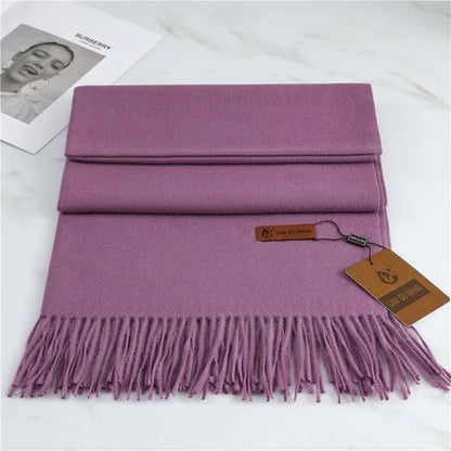 Niki | Cashmere Scarf with Tassels for Warmth and Elegance