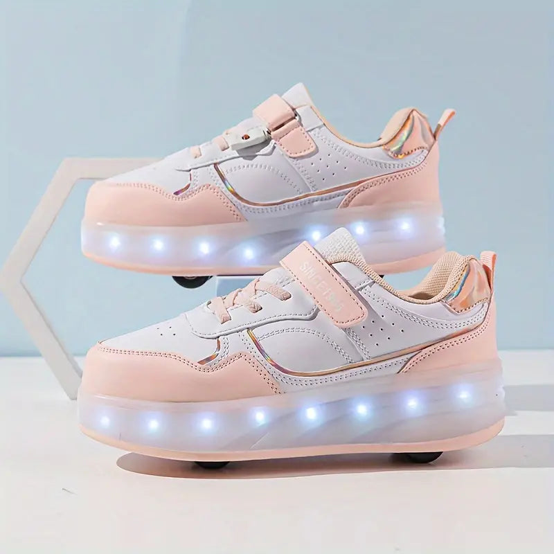 Women's Illuminated Rolling Sneakers