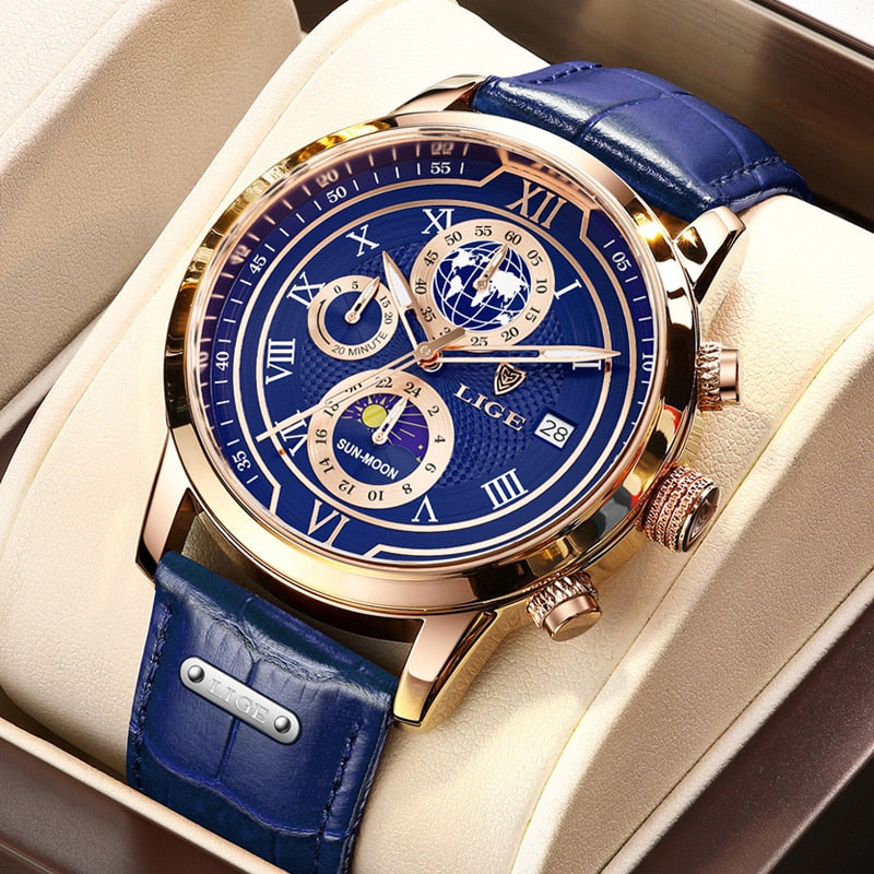 Niki | Classic Chronograph Men’s Watch | Stylish & Functional Luxury Wristwatch for Every Occasion