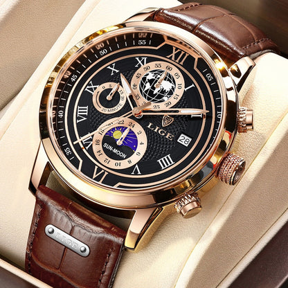 Niki | Classic Chronograph Men’s Watch | Stylish & Functional Luxury Wristwatch for Every Occasion