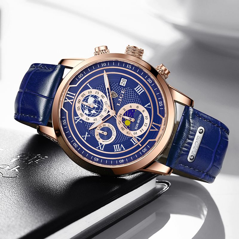 Niki | Classic Chronograph Men’s Watch | Stylish & Functional Luxury Wristwatch for Every Occasion