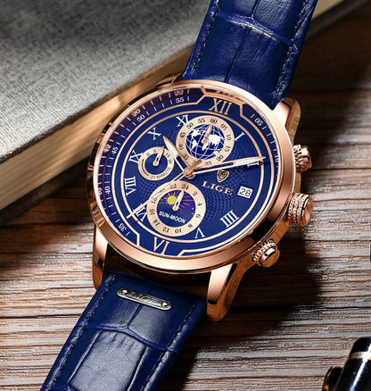 Niki | Classic Chronograph Men’s Watch | Stylish & Functional Luxury Wristwatch for Every Occasion