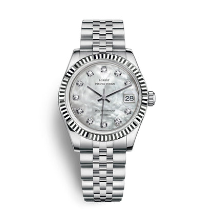 Niki | Classic Wristwatch in Stainless Steel No. 296 – Timeless Elegance & Modern Precision