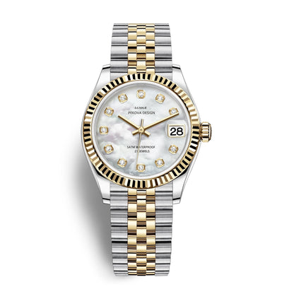 Niki | Classic Wristwatch in Stainless Steel No. 296 – Timeless Elegance & Modern Precision
