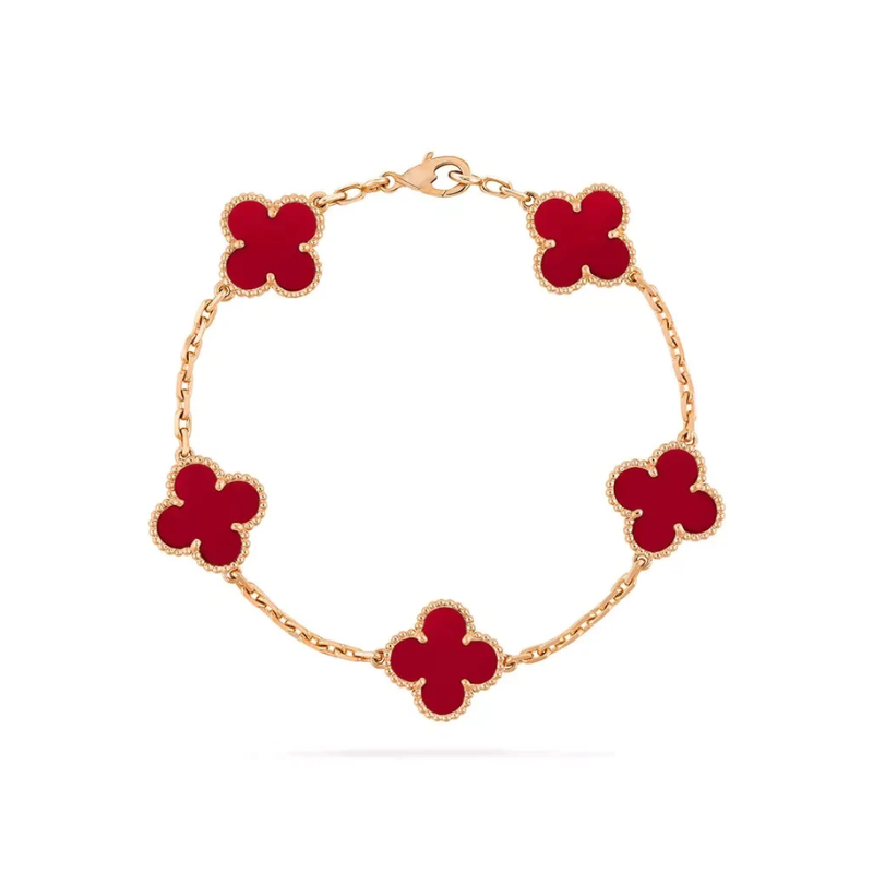 Niki | Four Leaf Clover Bracelet | Hypoallergenic & Adjustable