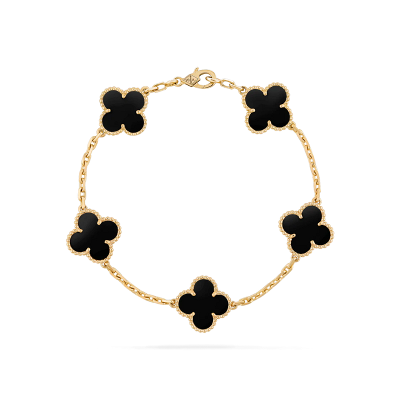 Niki | Four Leaf Clover Bracelet | Hypoallergenic & Adjustable