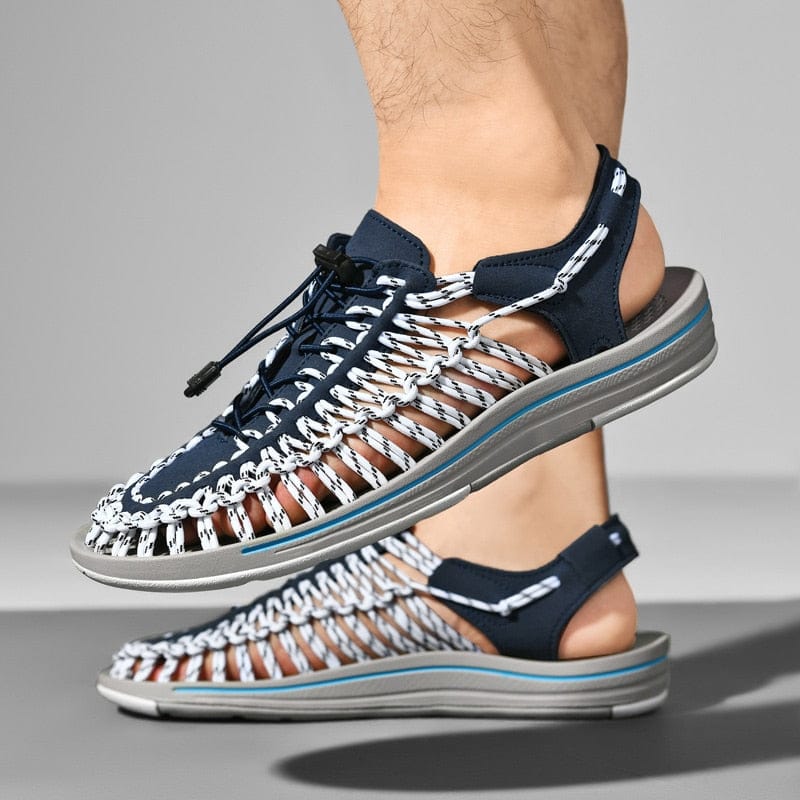 Comfortable Woven Strap Sandals