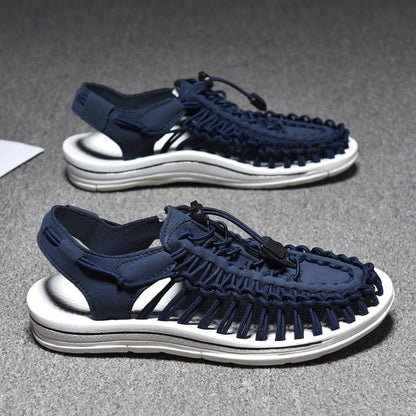 Comfortable Woven Strap Sandals