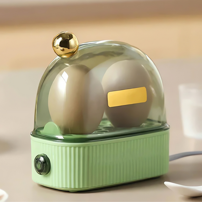 Niki | Compact Electric Egg Cooker with Dome Lid