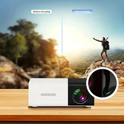 Niki | Portable LED Projector with Integrated Sound