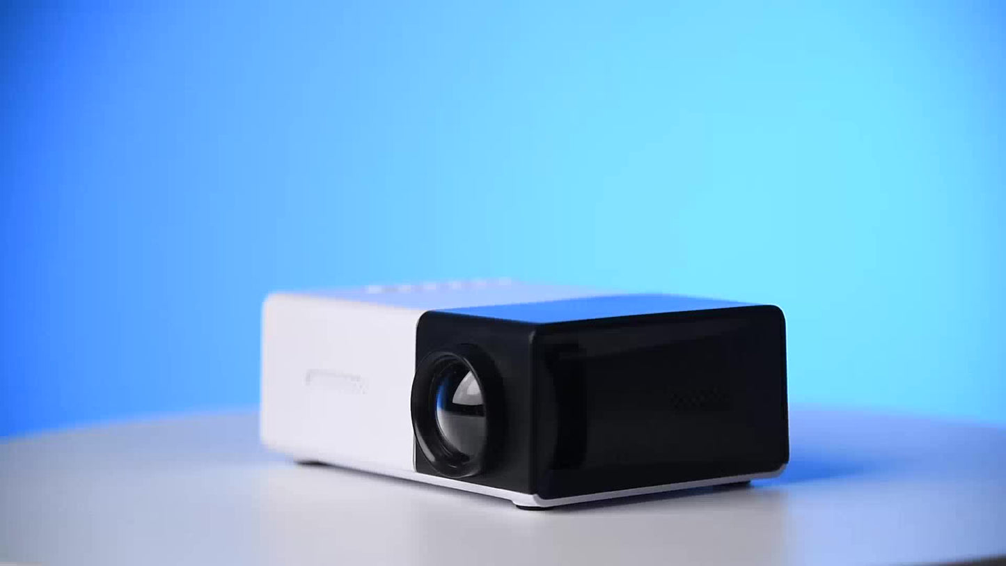 Niki | Portable LED Projector with Integrated Sound