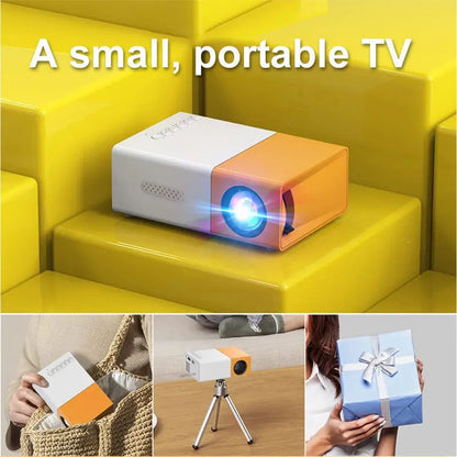 Niki | Portable LED Projector with Integrated Sound