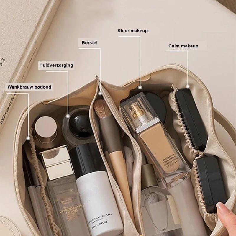 Niki | Cosmetic Bag with Compartments