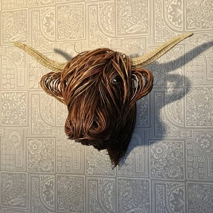 Niki | Cow Wall Sculpture – Bowie