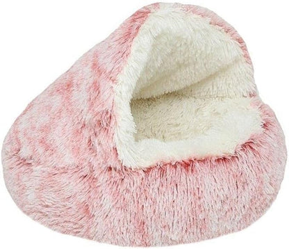 Niki | Cozy Cave Pet Bed | Calming and Comfortable Dog Bed for Deep Relaxation