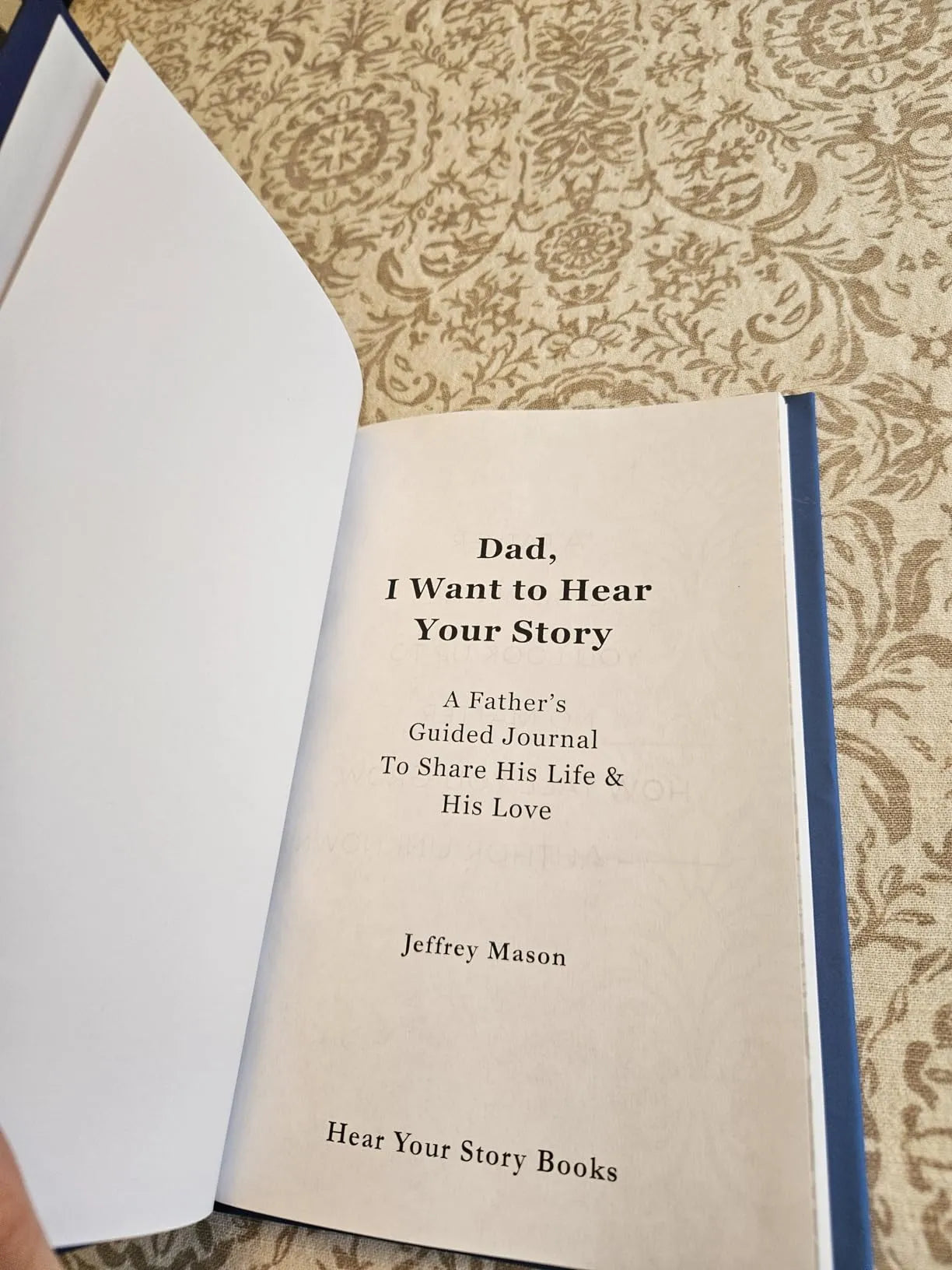Niki | Dad's Story Book | Guided Journal | 250+ Prompts