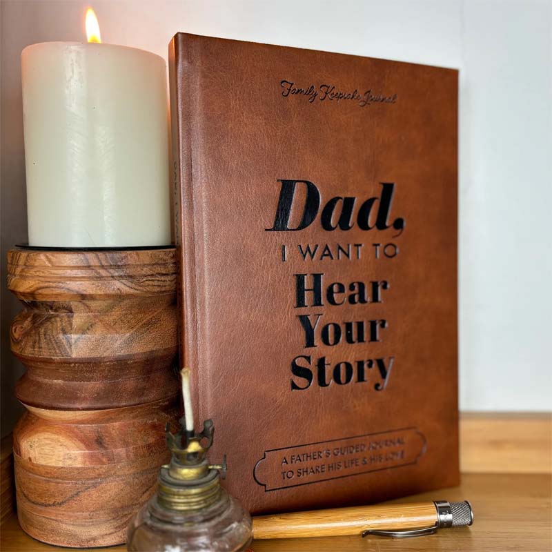 Niki | Dad's Story Book | Guided Journal | 250+ Prompts