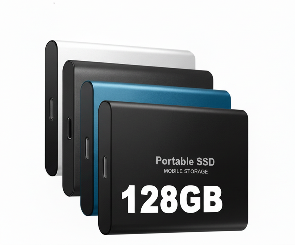 Niki | DataSprint External SSD 128GB – Fast USB-C Storage up to 1050 MB/s