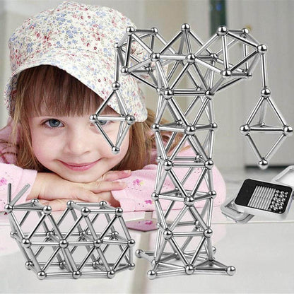 Niki | Magnetic Building Rods and Balls STEM Toy