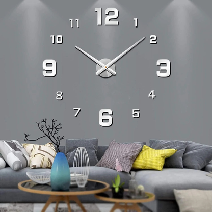Niki | DIY Wall Clock 3D Numbers