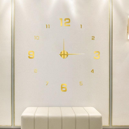 Niki | DIY Wall Clock 3D Numbers