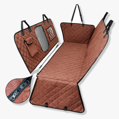 Niki | Dog Car Seat Cover Waterproof Quilted Bench Seat Protector