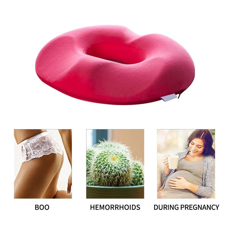 Niki | Donut Seat Cushion for Hemorrhoids & Coccyx Pain Relief