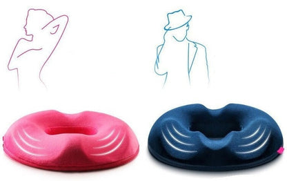 Niki | Donut Seat Cushion for Hemorrhoids & Coccyx Pain Relief