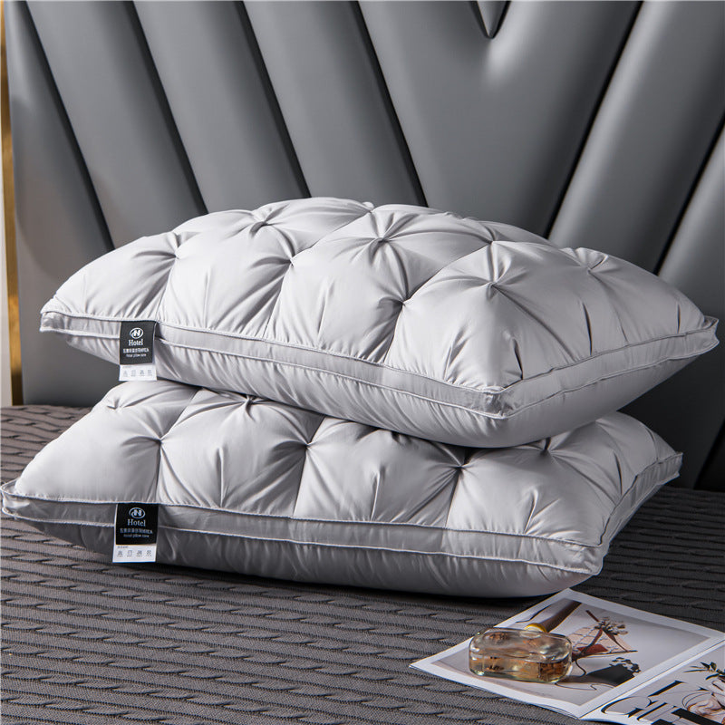 Niki | Tufted Goose Down Pillow for Restful Sleep