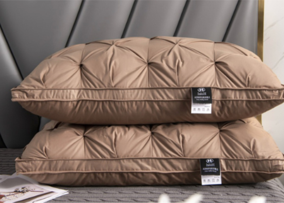 Niki | Tufted Goose Down Pillow for Restful Sleep