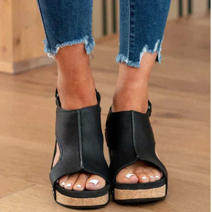 Niki | Women's Comfortable Elevated Wedge Sandals