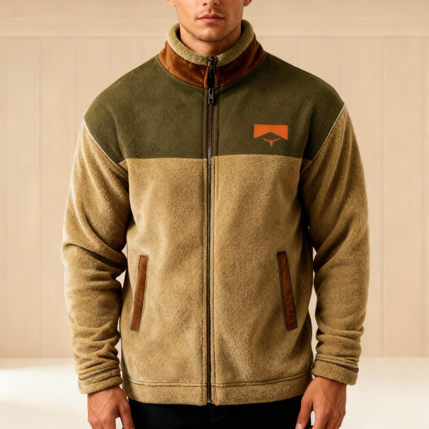Cozy Printed Fleece Jacket